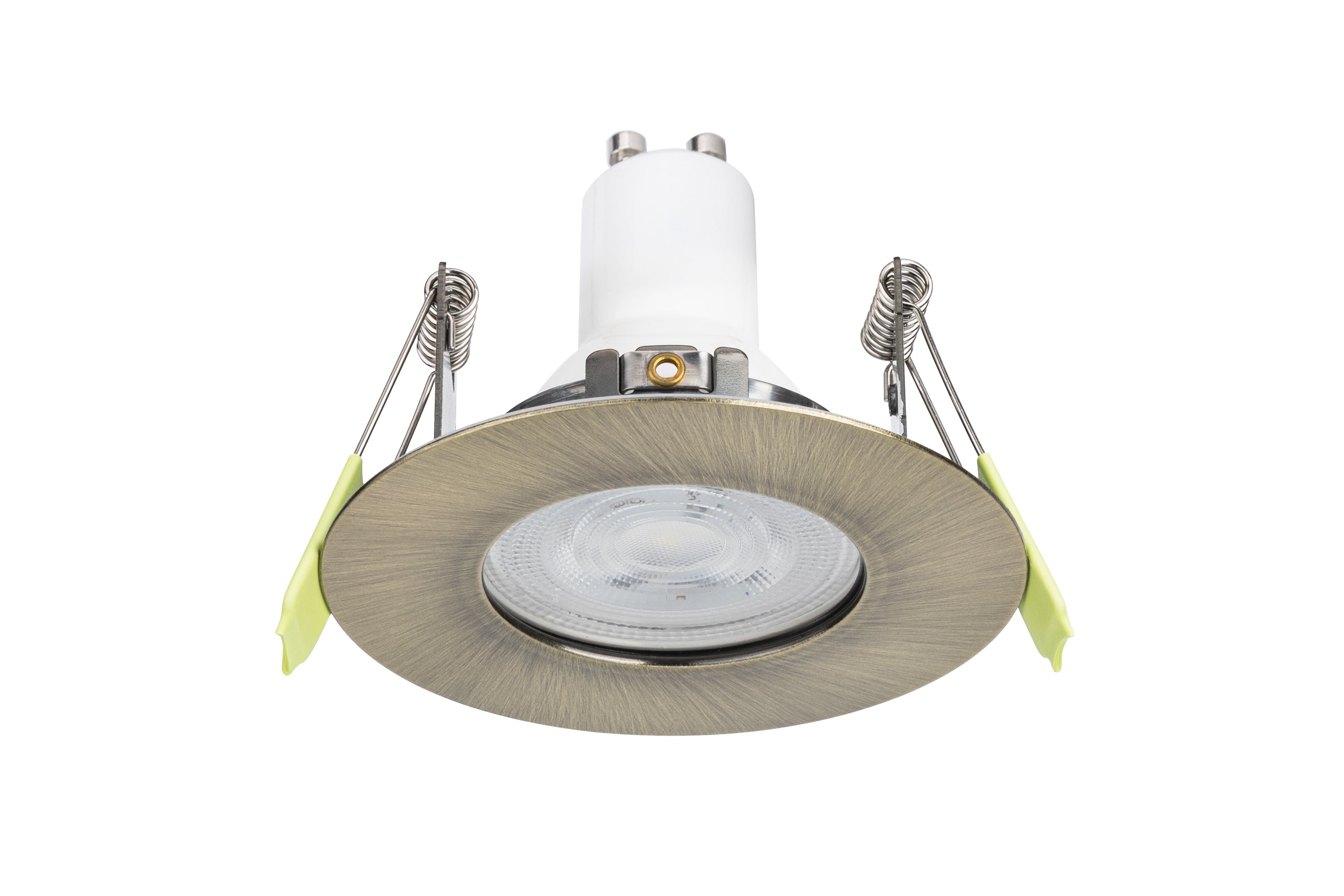 Dimbare IP65 LED inbouwspot - Saris- Messing - Brandwerend - IP65 - Outledtl.nl